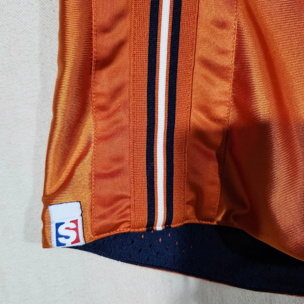 Nike Supreme Vintage Court‎ Basketball Shorts Mens Blue Orange Reversible Mesh M